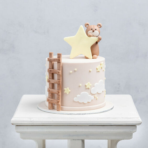 Macis csillagos gyerek torta